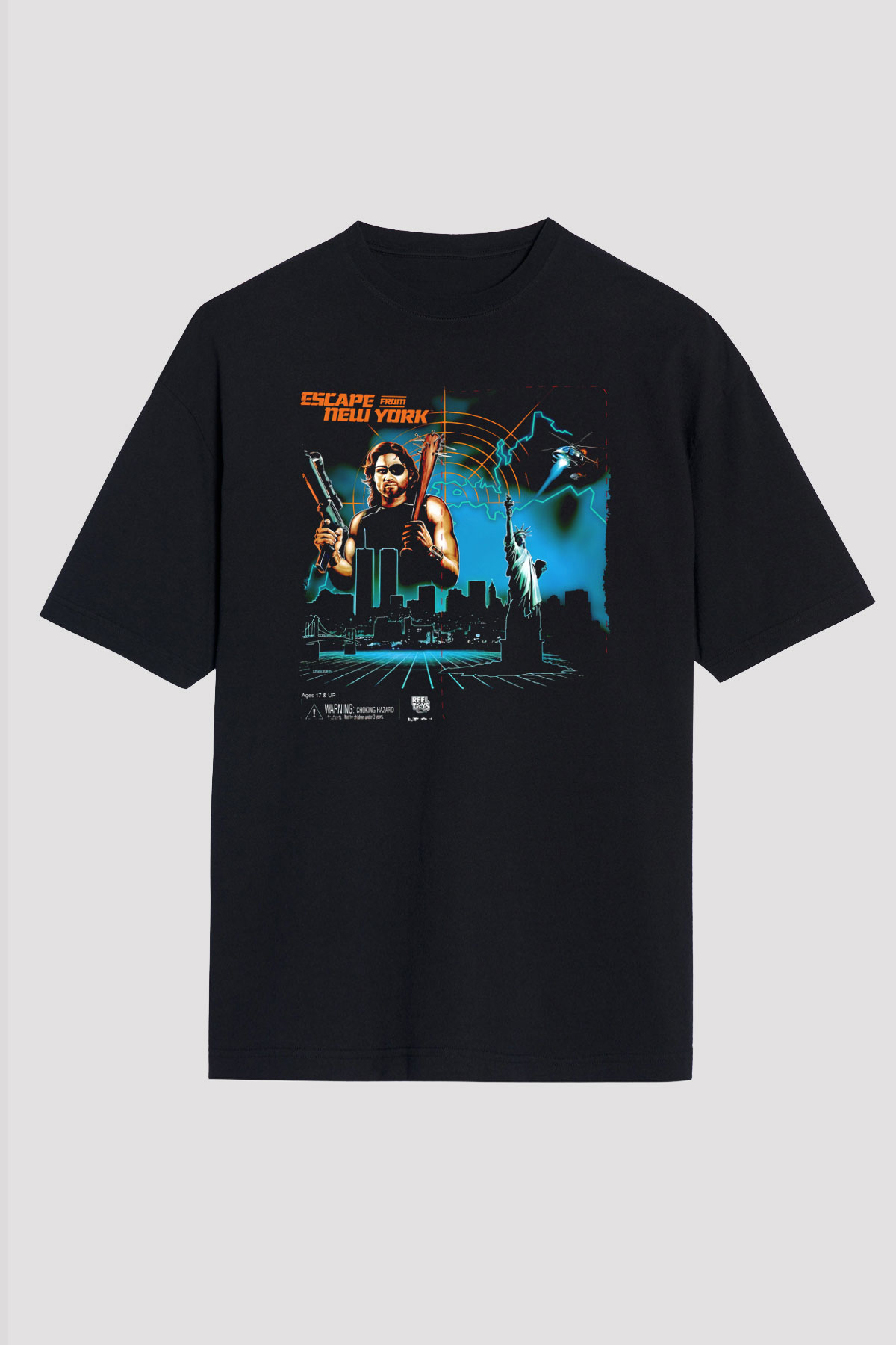 Escape from New York Siyah Unisex Tişört