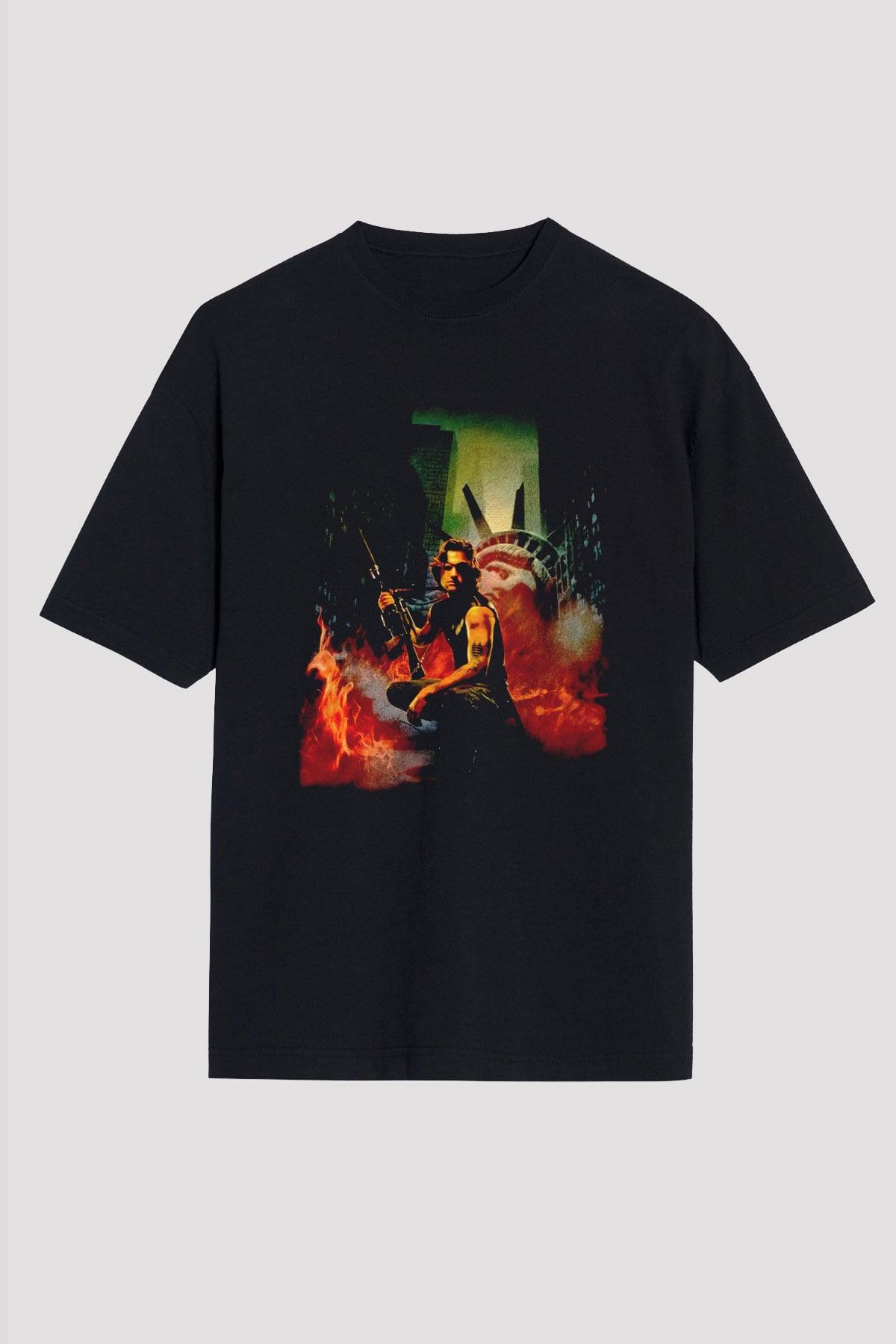 Escape from New York Siyah Unisex Tişört