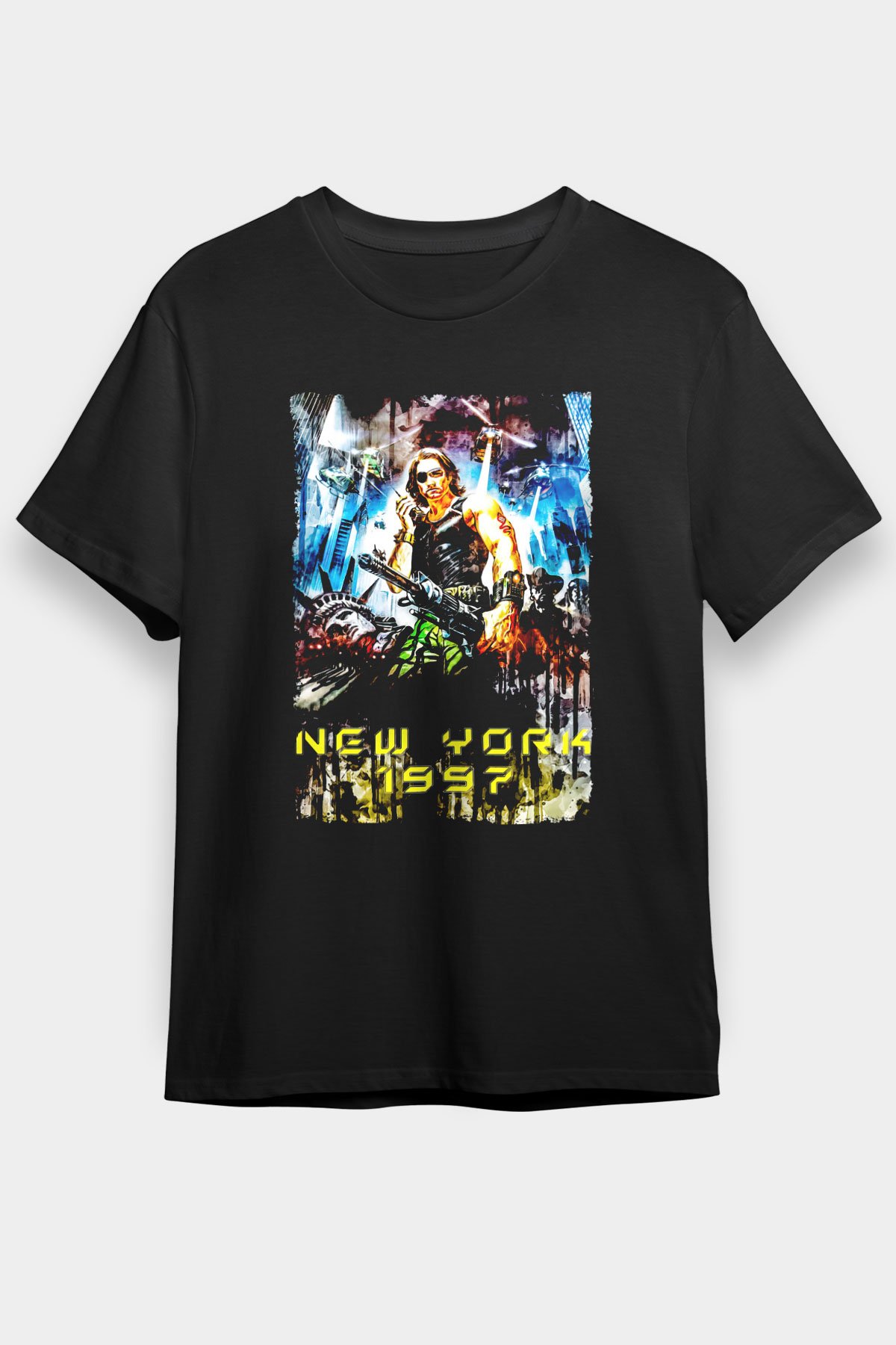 Escape from New York Black Unisex Graphic Tee - STREETWEAR