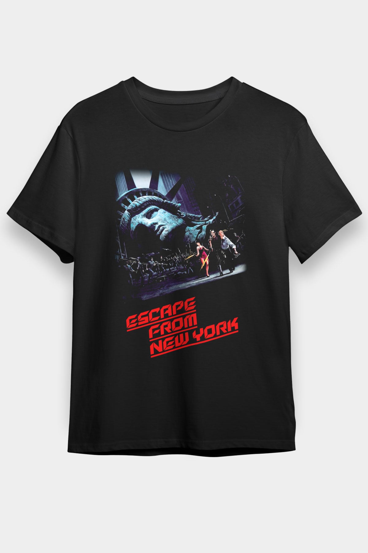 Escape from New York Siyah Unisex Tişört
