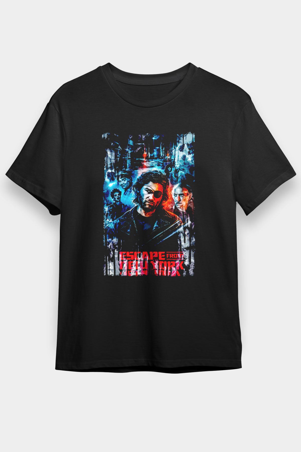 Escape from New York Siyah Unisex Tişört