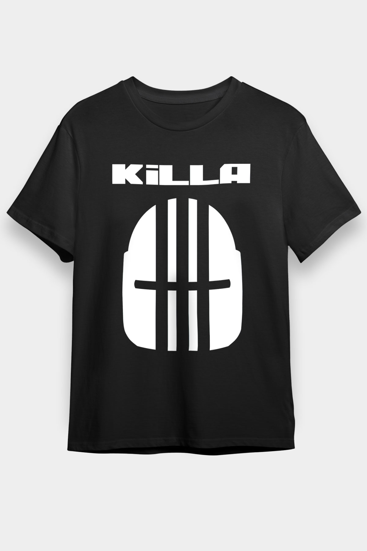 Escape From Tarkov Baskılı Unisex Siyah Tişört - Tshirt