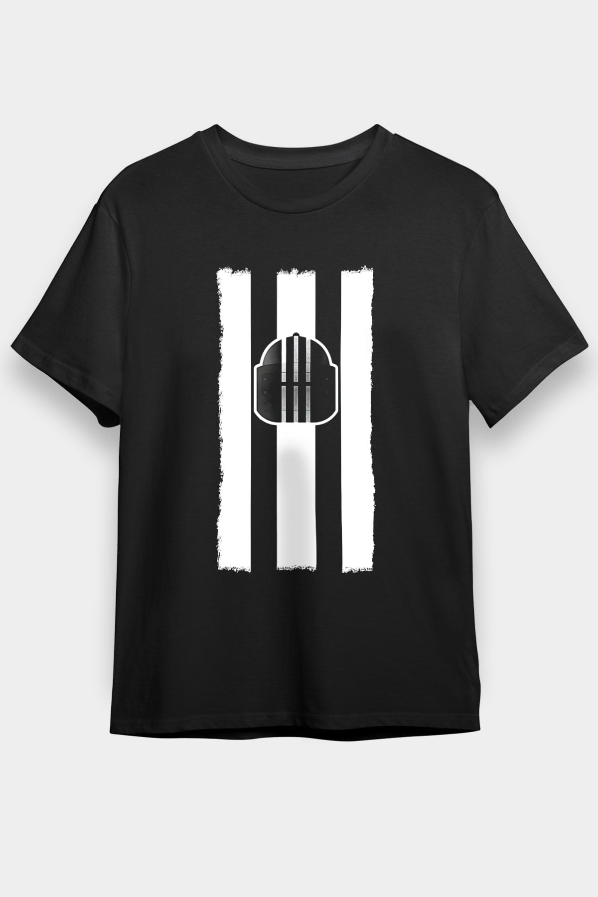 Escape From Tarkov Baskılı Unisex Siyah Tişört - Tshirt