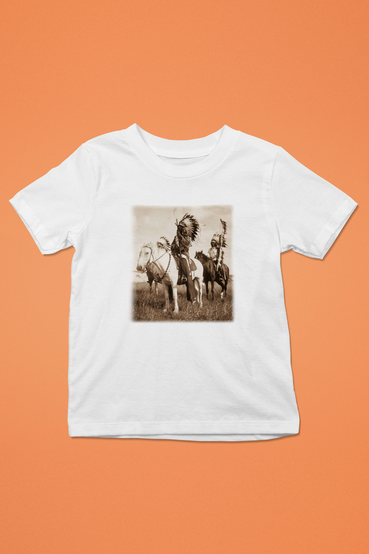 Etnolog Baskılı Beyaz Unisex Çocuk Tişört