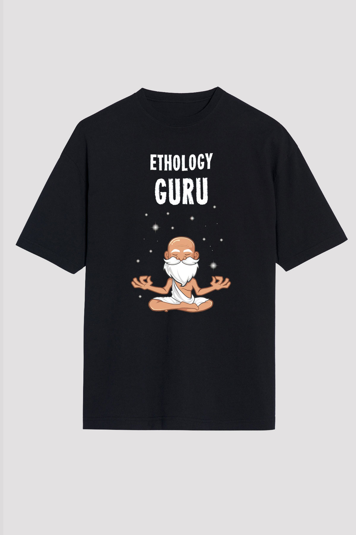 Etolojist Siyah Unisex Tişört T-Shirt - TişörtFabrikası
