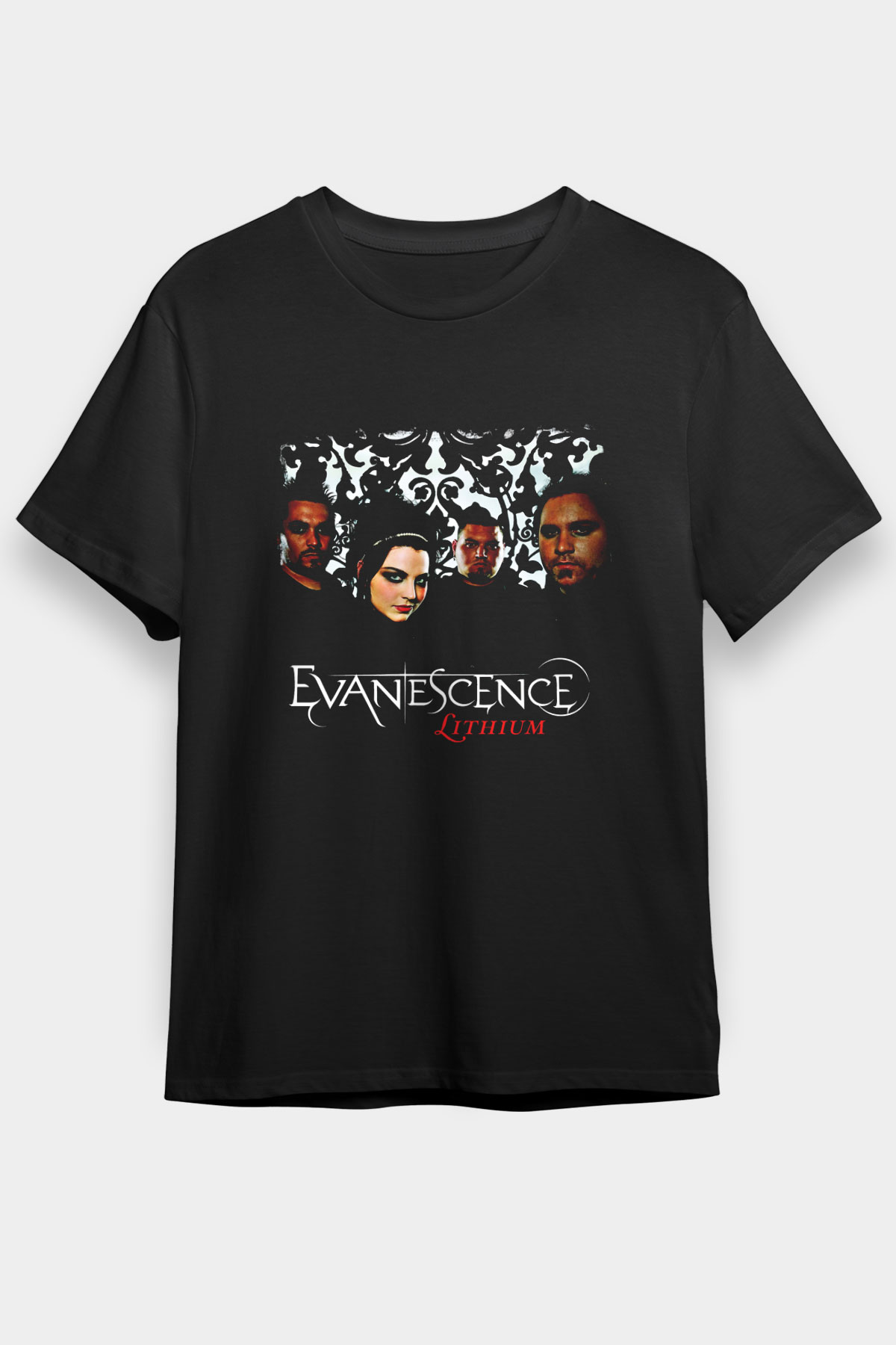 Evanescence Unisex Black Graphic Tee - STREETWEAR