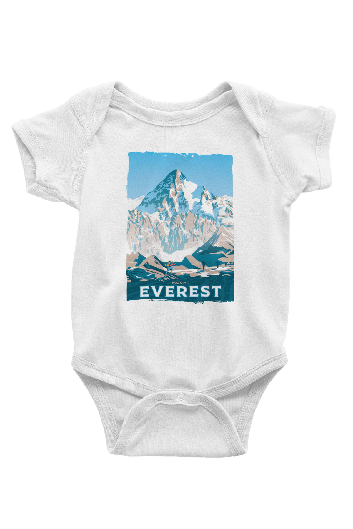 Everest Beyaz Bebek Body - Zıbın