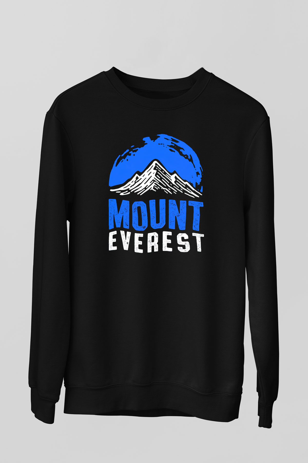 Everest Siyah Unisex Sweatshirt