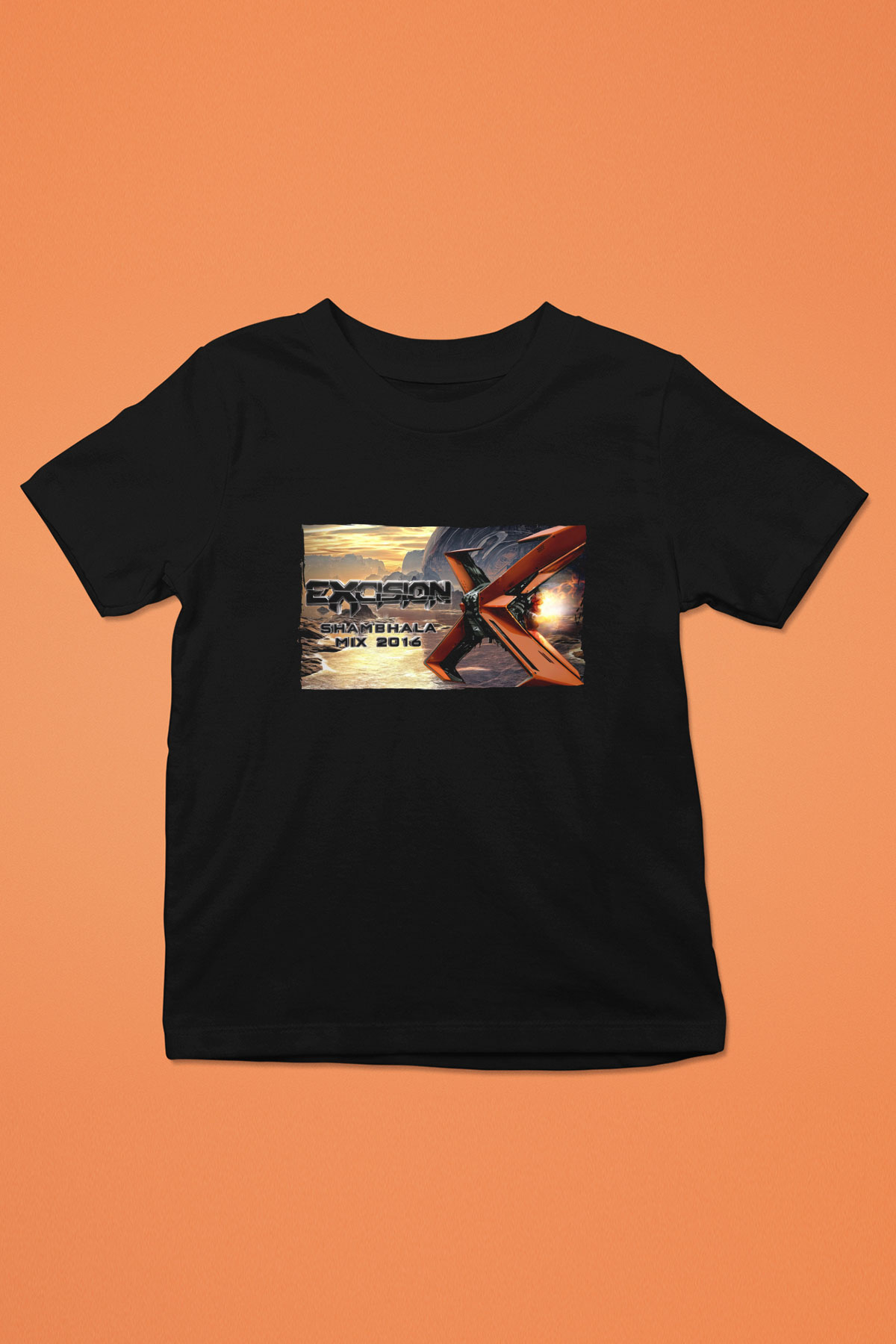 Excision Siyah Unisex Çocuk Tişört