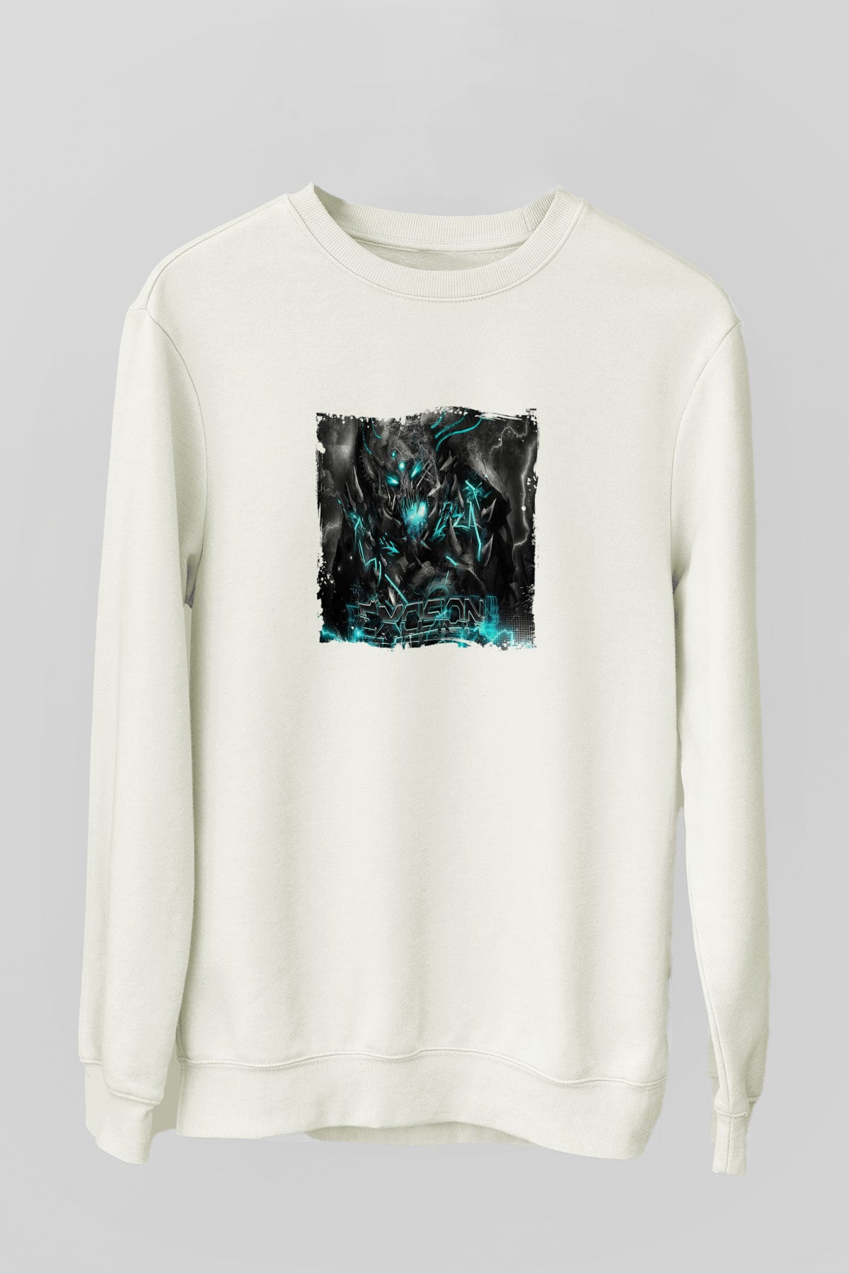 ExcisionBaskılı Beyaz Sweatshirt