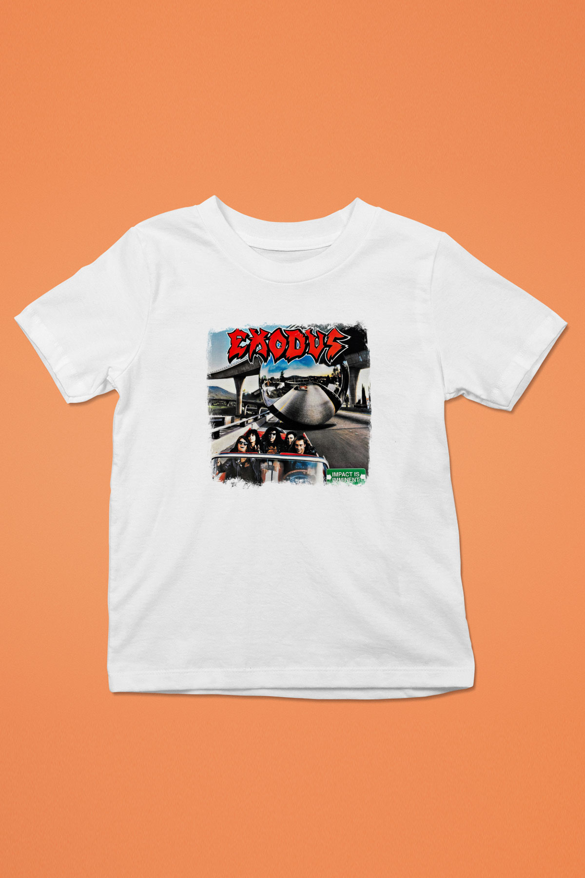 Exodus Baskılı Unisex Beyaz Çocuk Tişört