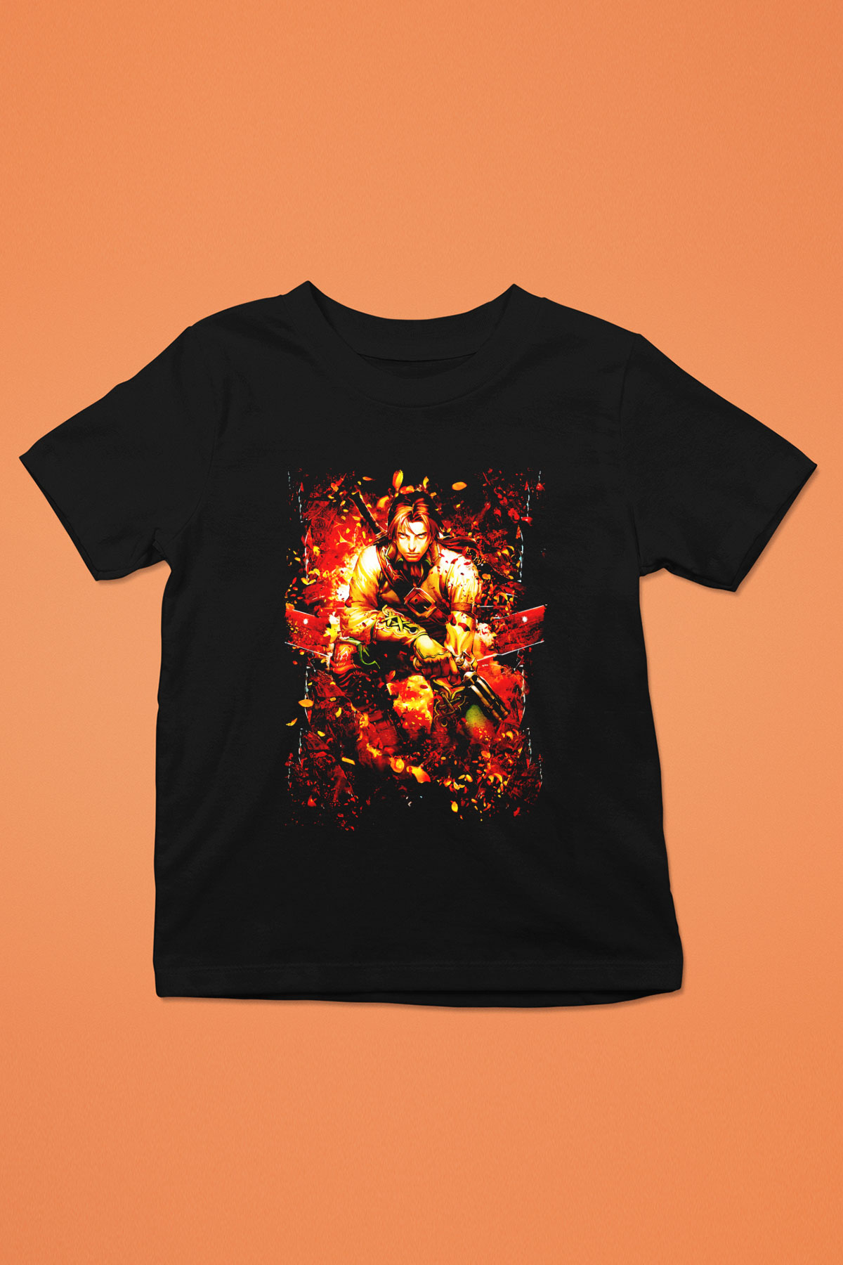 Fable Siyah Unisex Çocuk Tişört