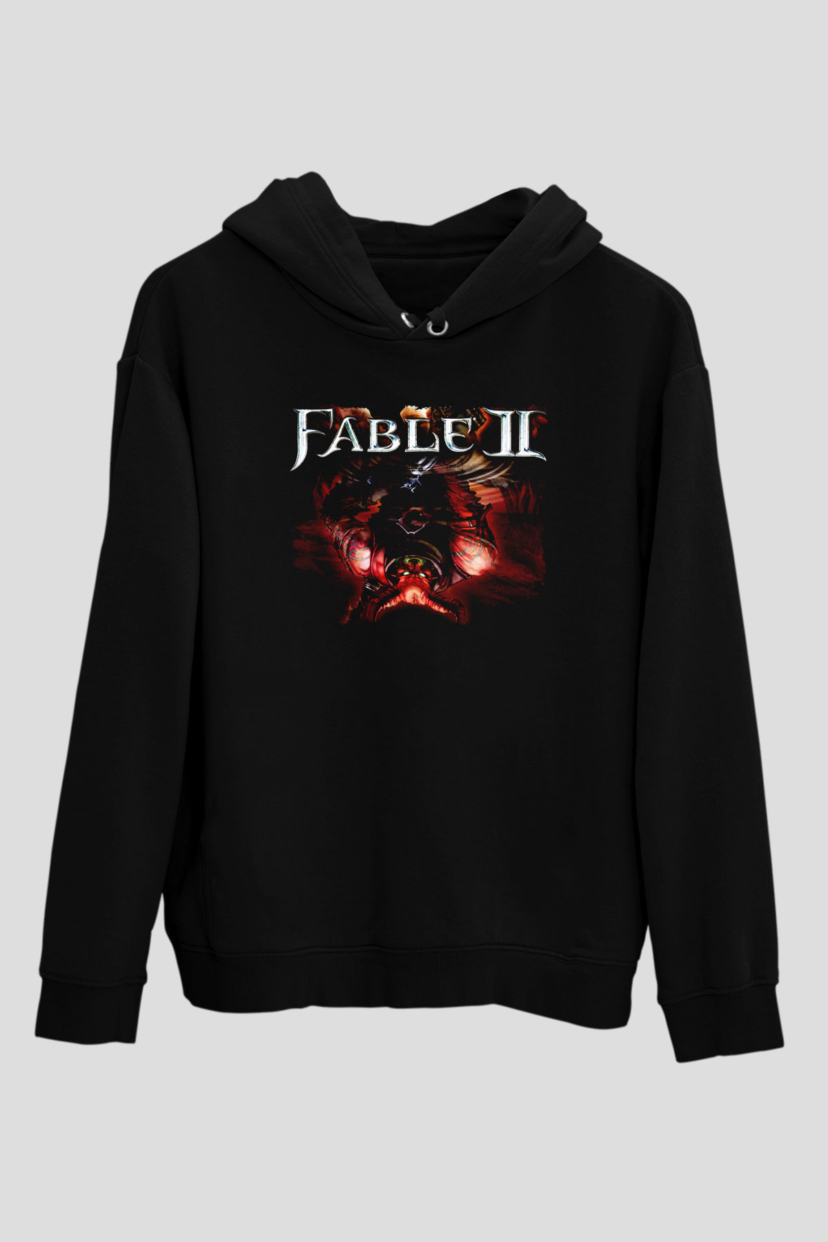 Fable Siyah Unisex Hoodie