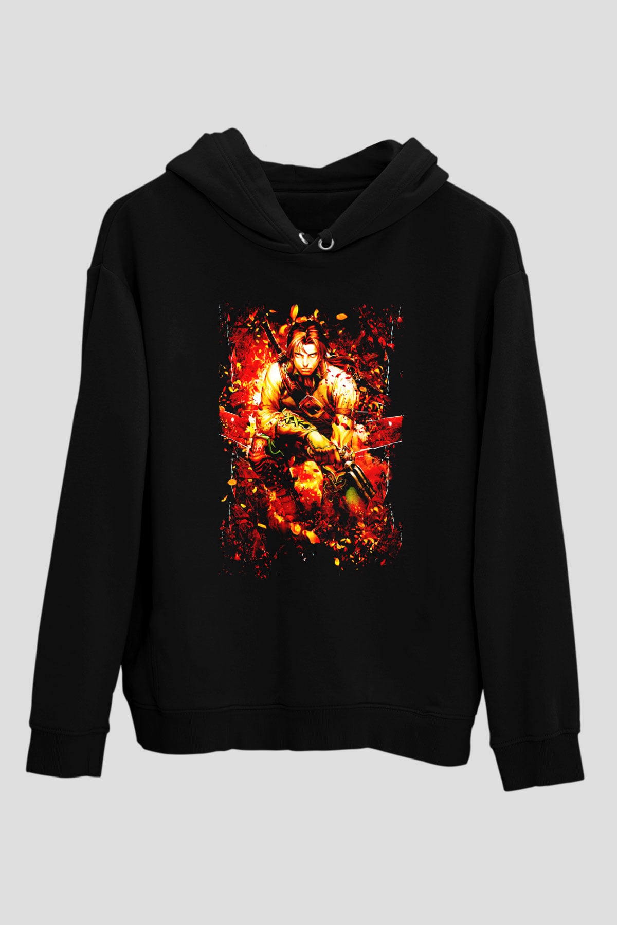 Fable Siyah Unisex Hoodie