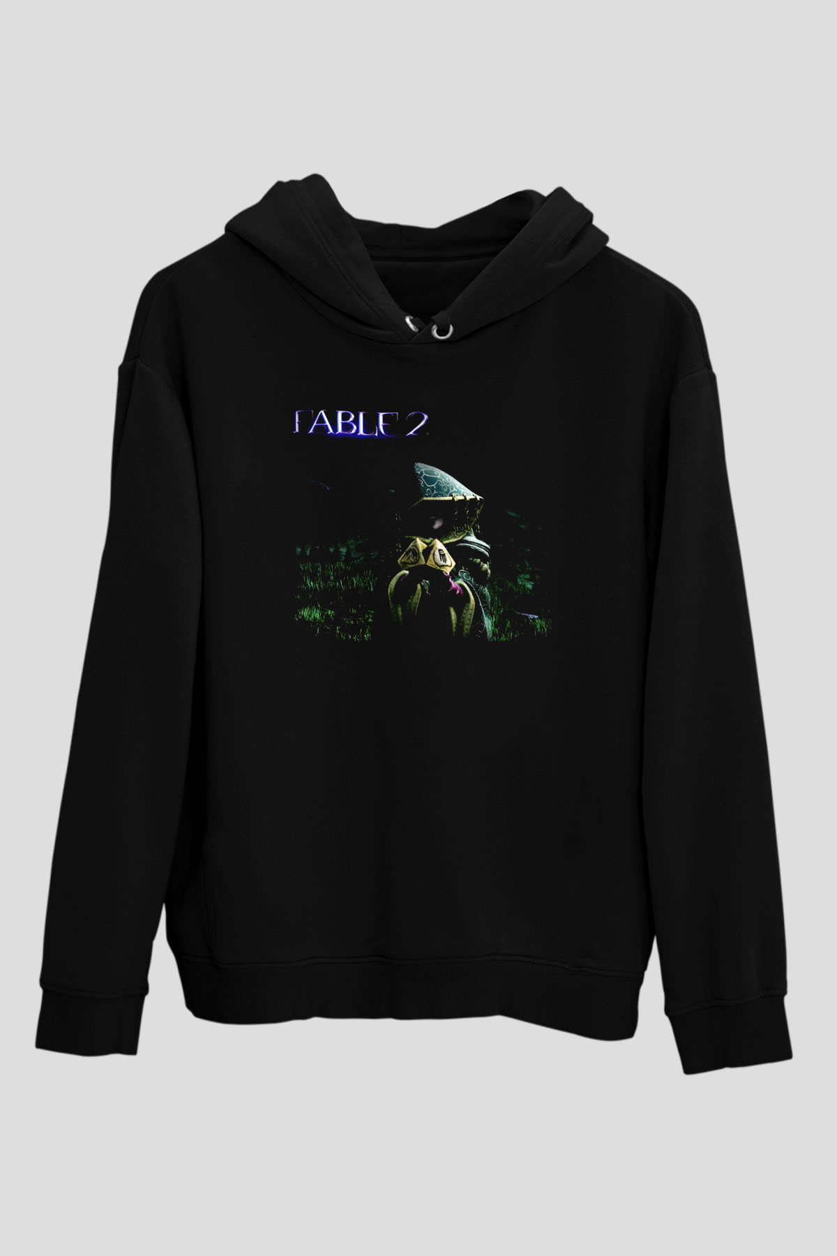 Fable Siyah Unisex Hoodie