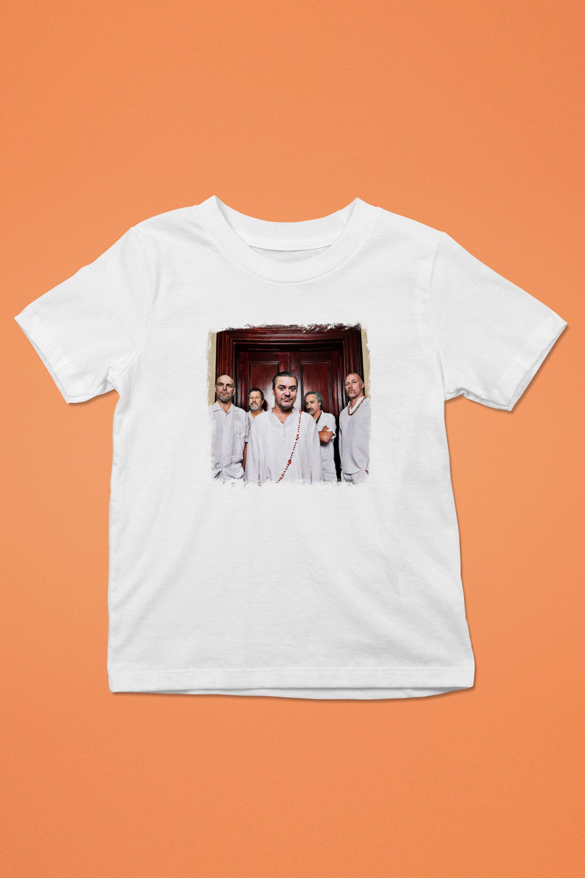 Faith No More Baskılı Unisex Beyaz Çocuk Tişört