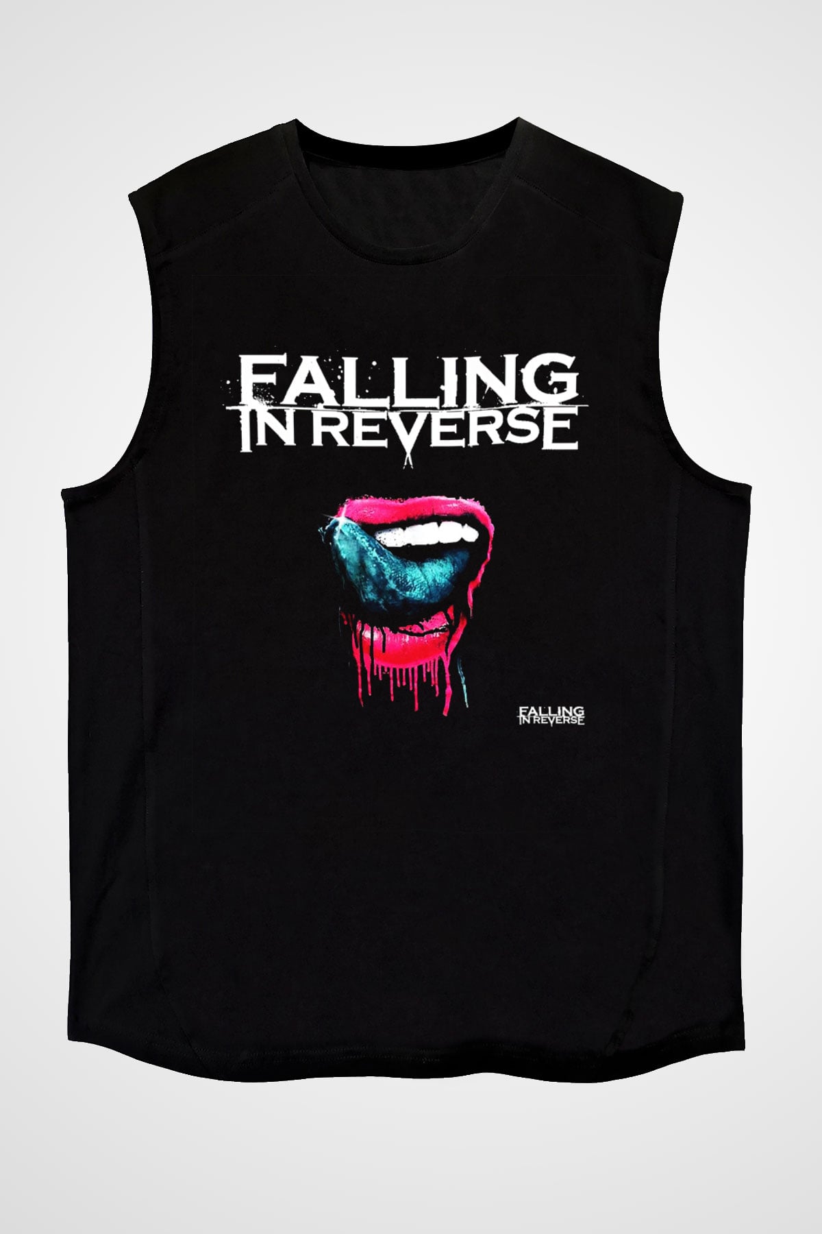 Falling In Reverse Siyah Unisex Kolsuz Tişört