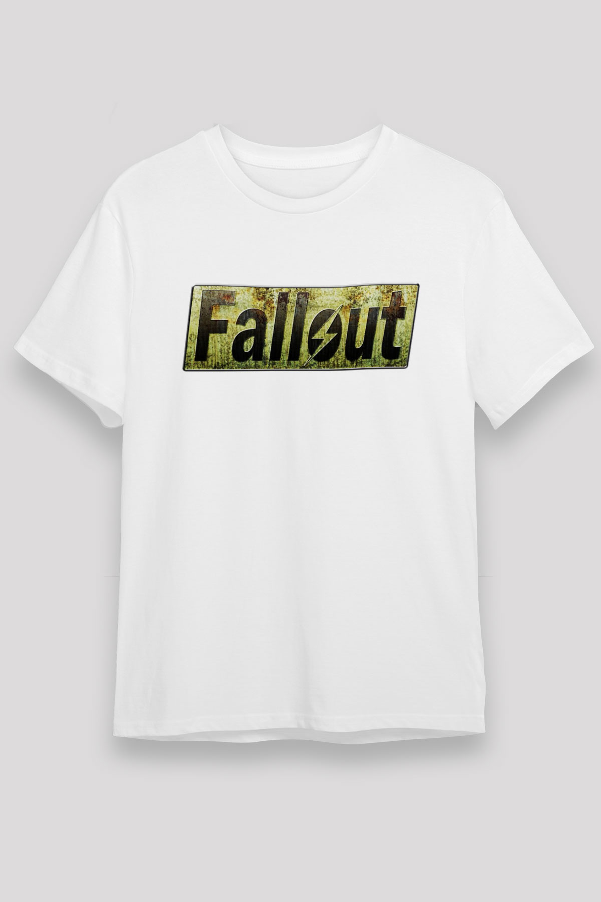 Fallout Beyaz Unisex Tişört T-Shirt