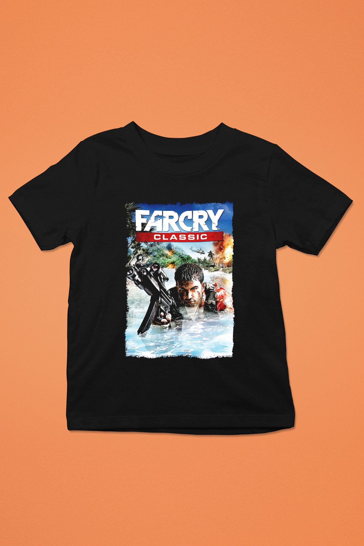 Far Cry Siyah Unisex Çocuk Tişört