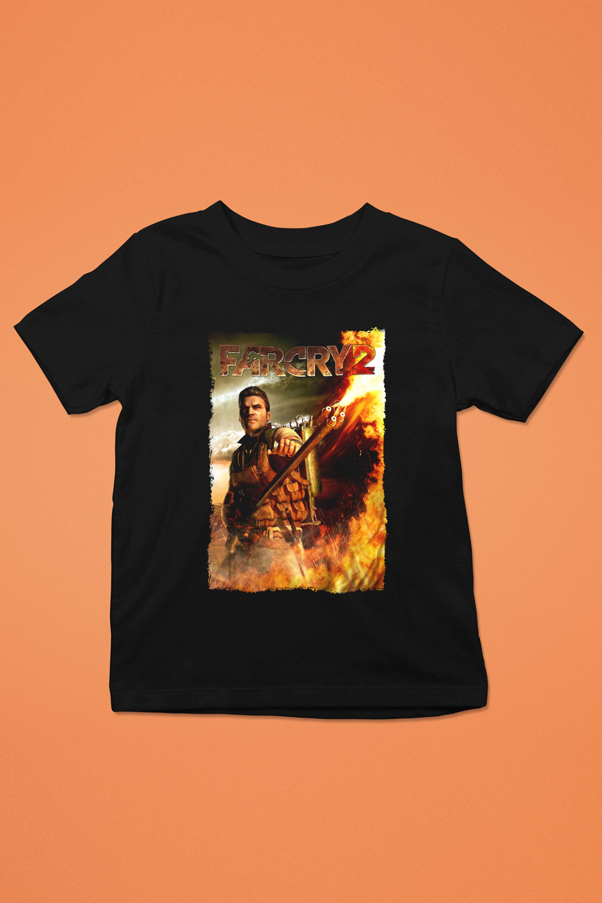 Far Cry Siyah Unisex Çocuk Tişört