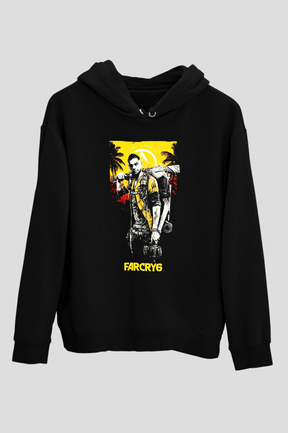 Far Cry Siyah Unisex Hoodie