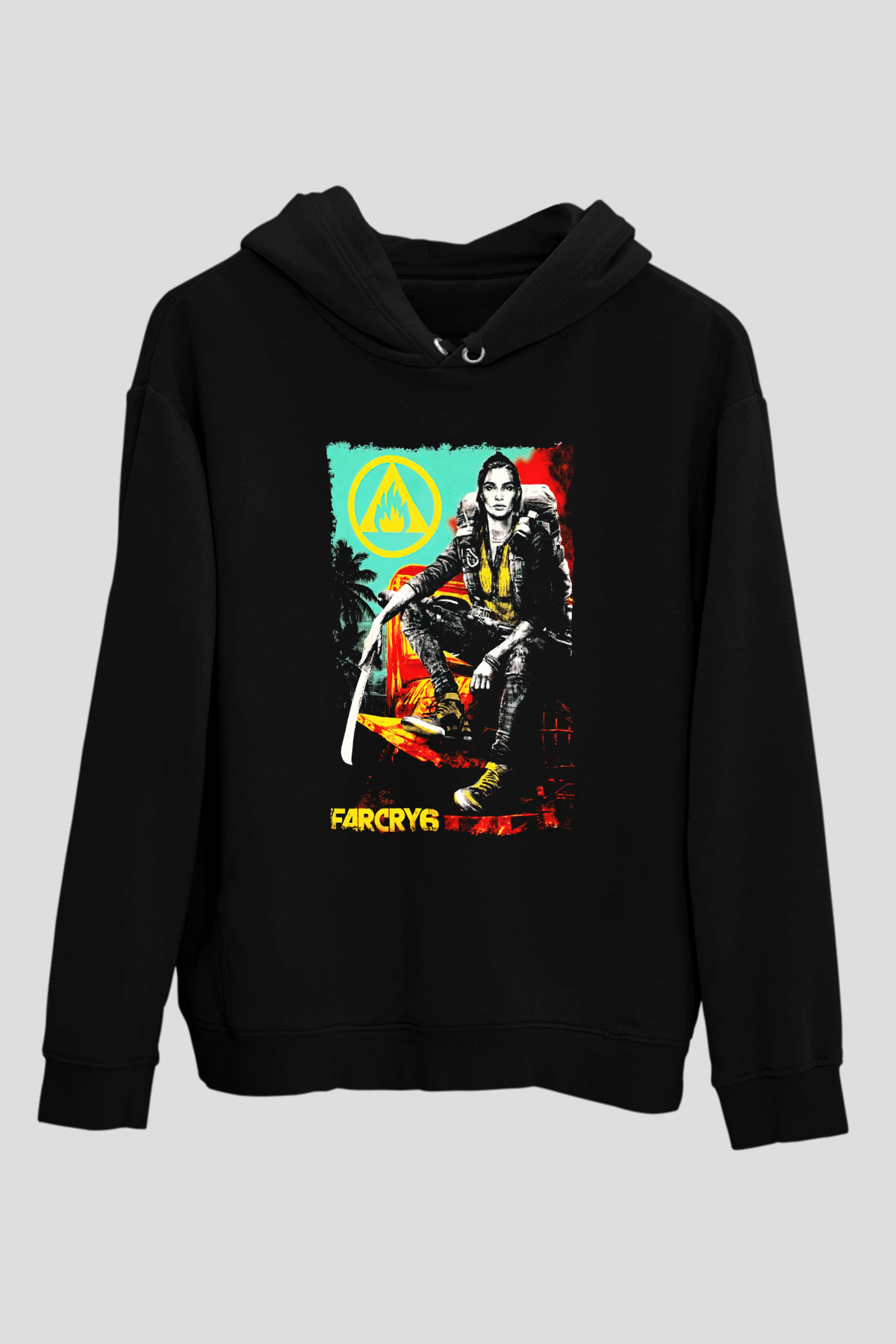 Far Cry Siyah Unisex Hoodie