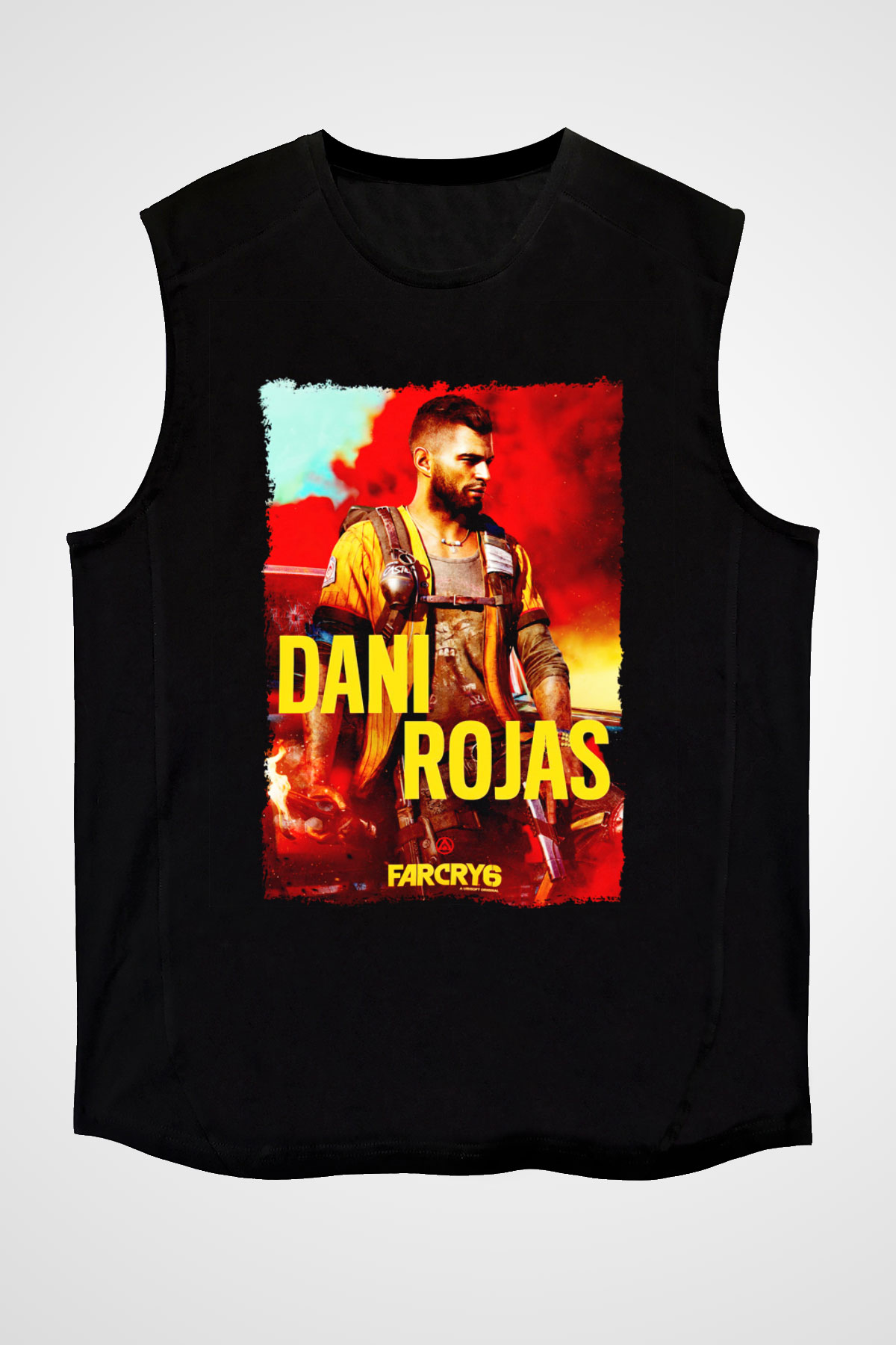 Far Cry Siyah Unisex Kolsuz Tişört