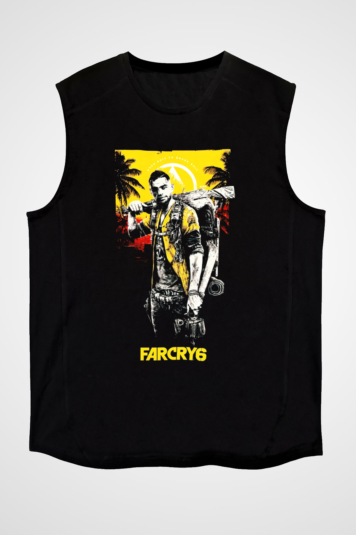 Far Cry Siyah Unisex Kolsuz Tişört