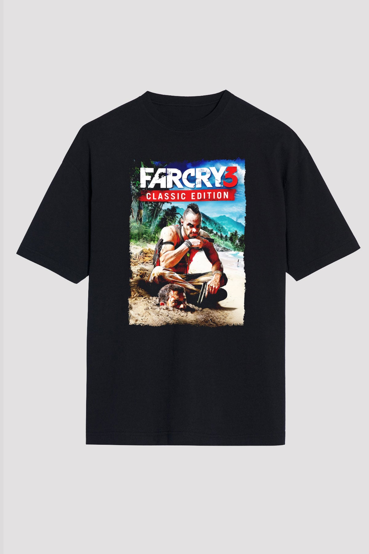 Far Cry Siyah Unisex Tişört T-Shirt