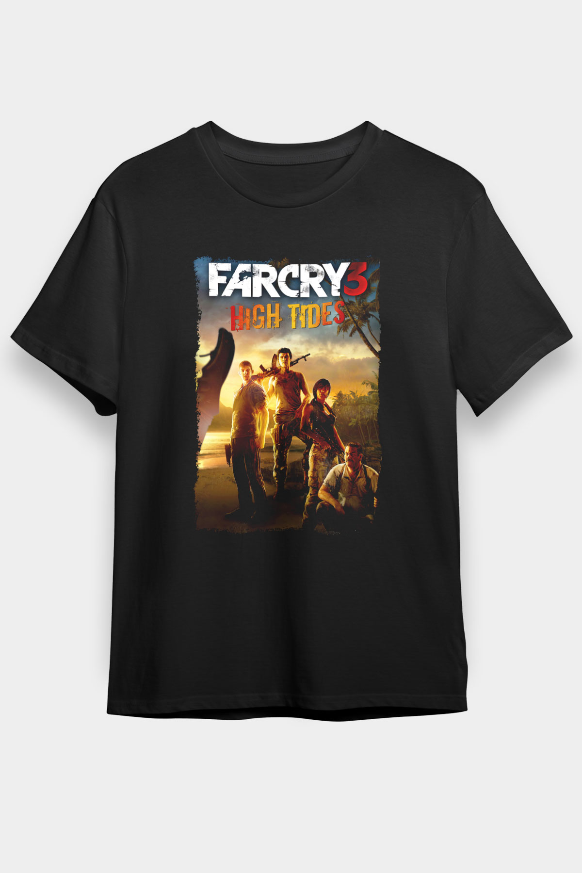 Far Cry Black Unisex Graphic Tee - STREETWEAR