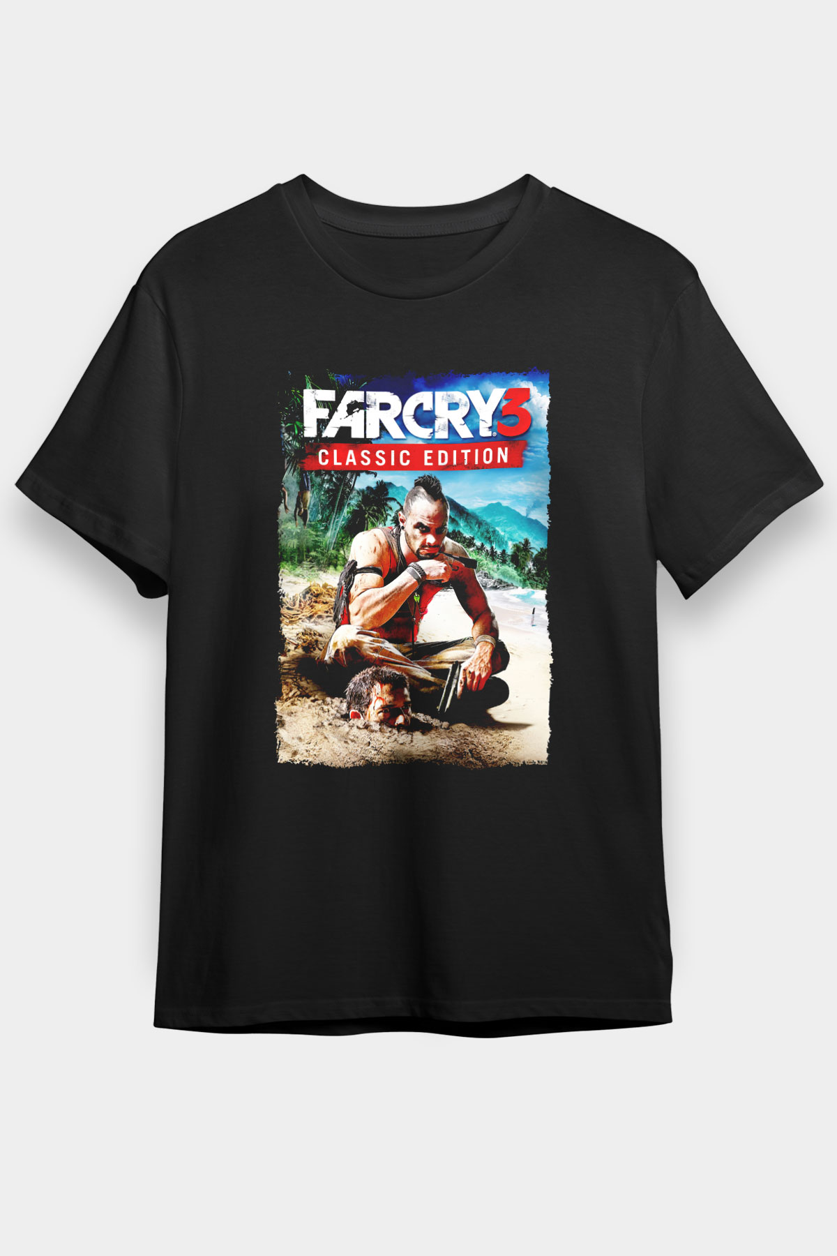 Far Cry Black Unisex Graphic Tee - STREETWEAR