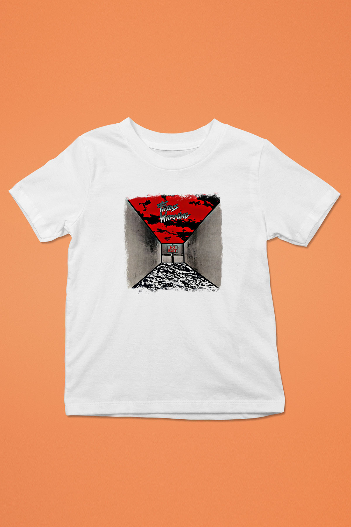 Fates Warning Baskılı Unisex Beyaz Çocuk Tişört