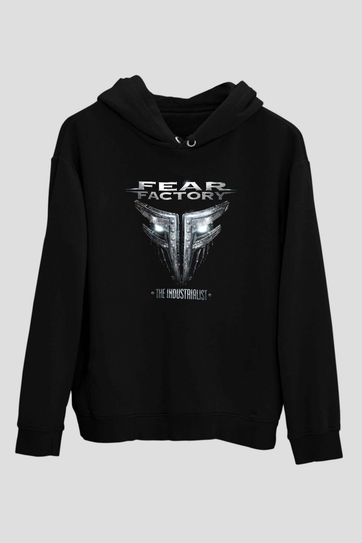 Fear Factory Siyah Unisex Hoodie
