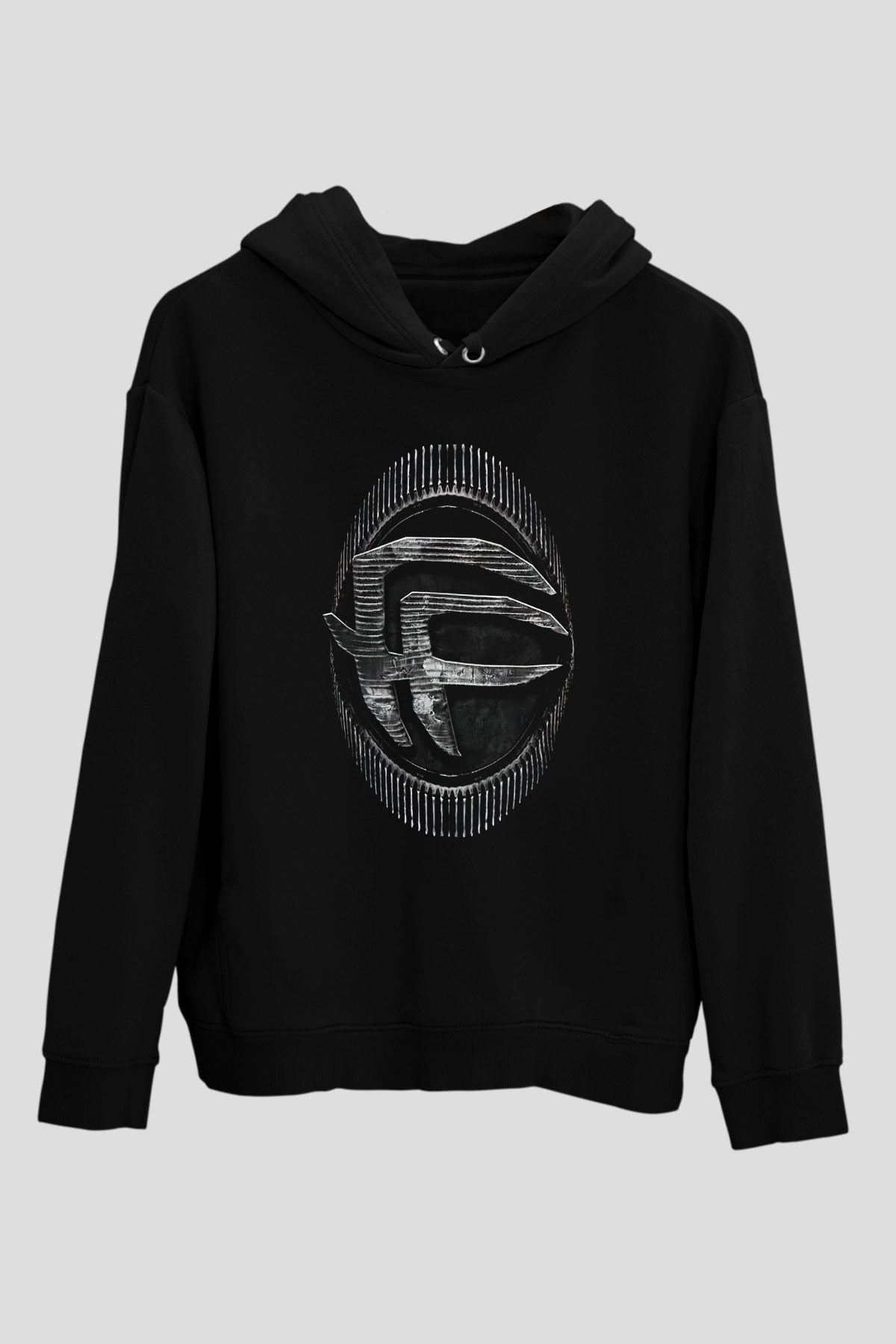 Fear Factory Siyah Unisex Hoodie