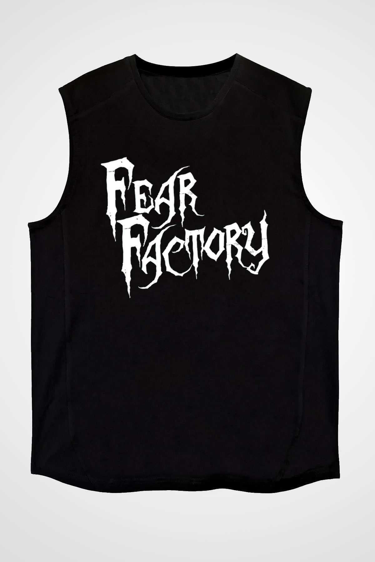 Fear Factory Siyah Unisex Kolsuz Tişört
