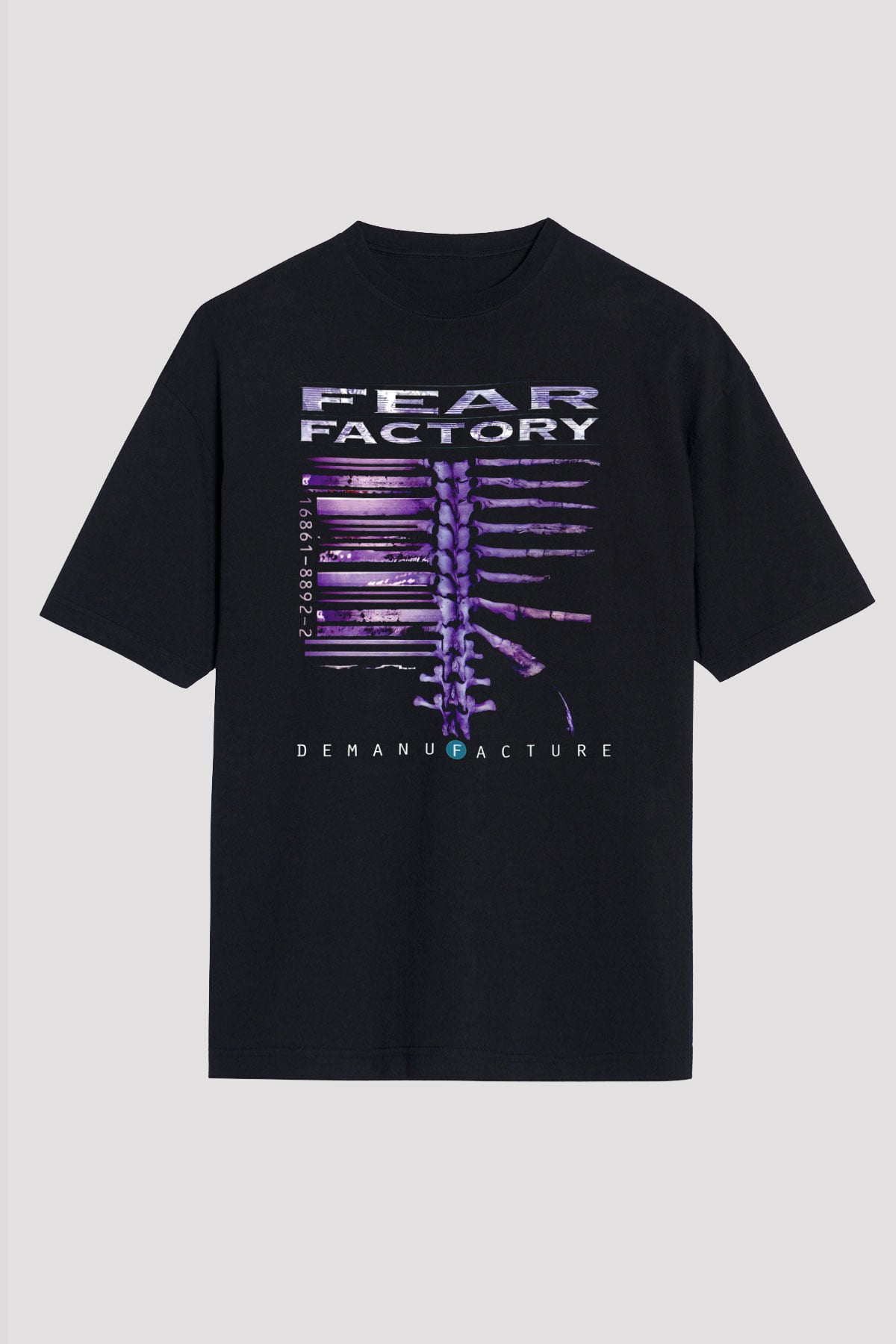 Fear Factory Siyah Unisex Tişört T-Shirt - TişörtFabrikası