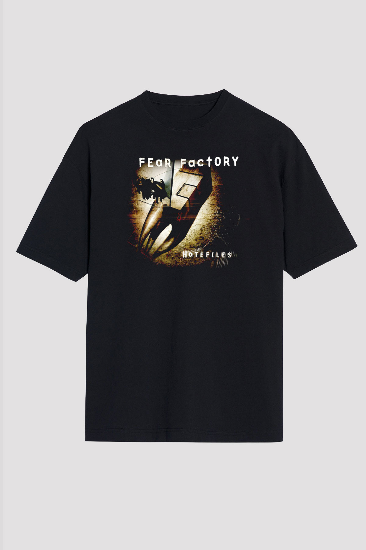 Fear Factory Siyah Unisex Tişört T-Shirt - TişörtFabrikası