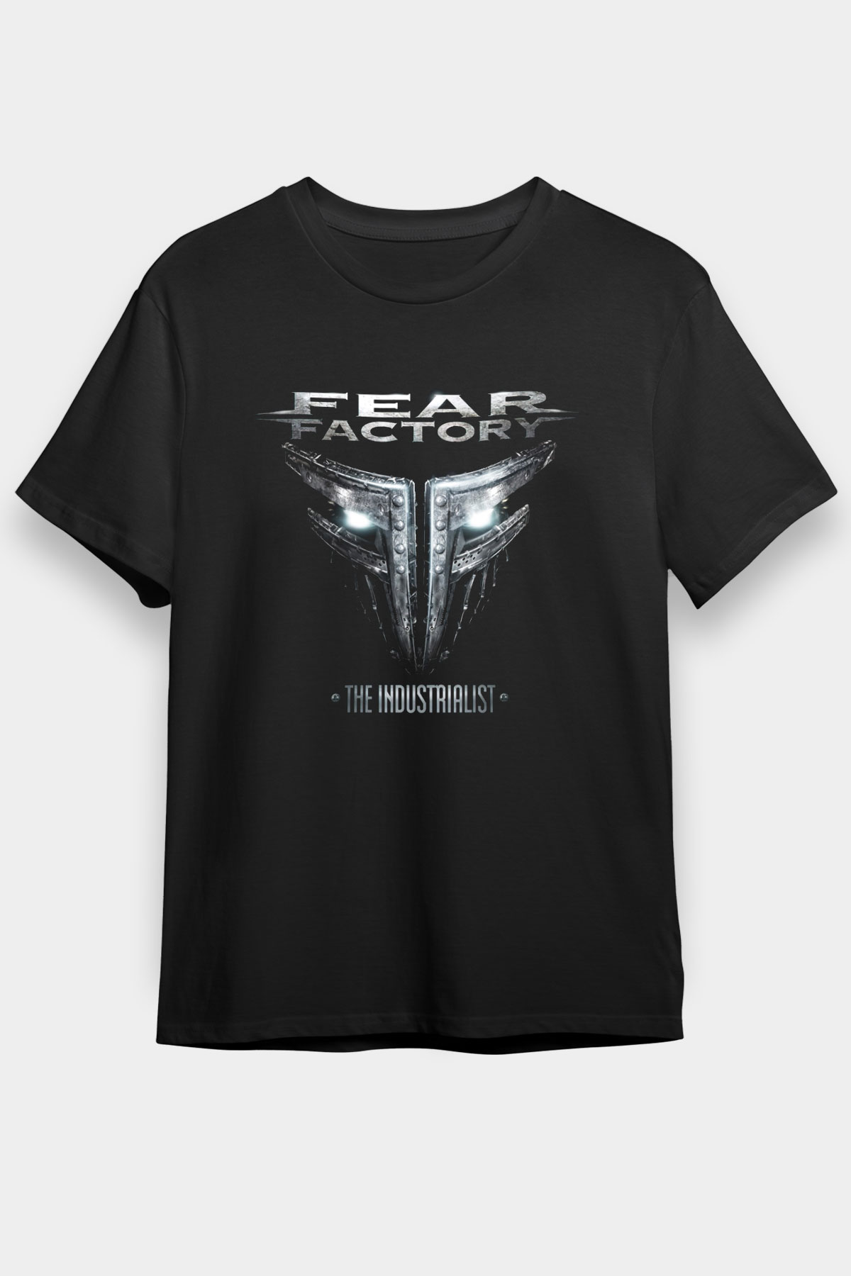 Fear Factory Siyah Unisex Tişört T-Shirt - TişörtFabrikası