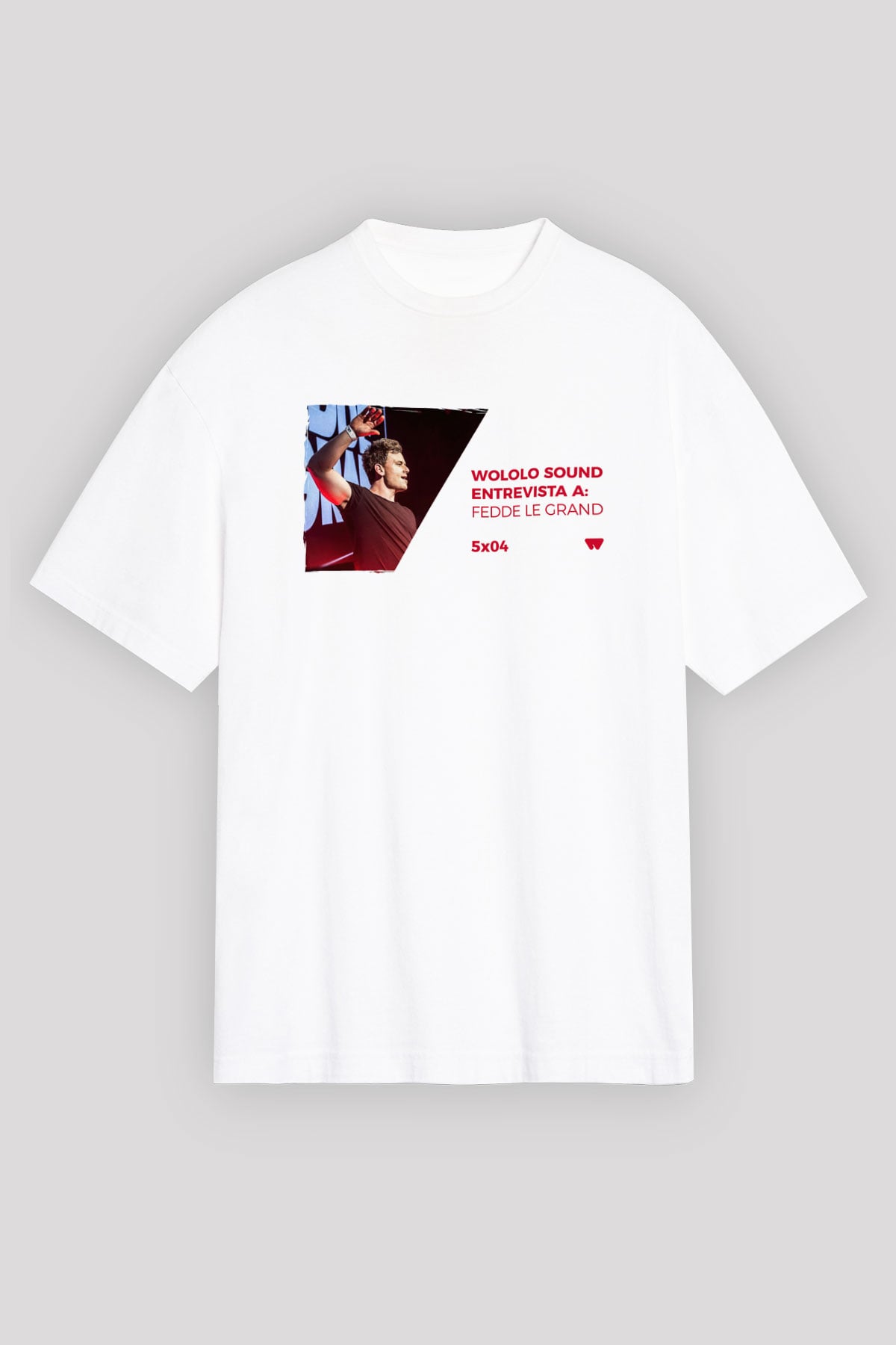 Fedde Le Grand Beyaz Unisex Tişört T-Shirt - TişörtFabrikası