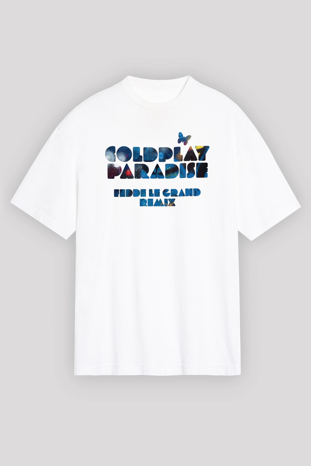 Fedde Le Grand Beyaz Unisex Tişört T-Shirt - TişörtFabrikası