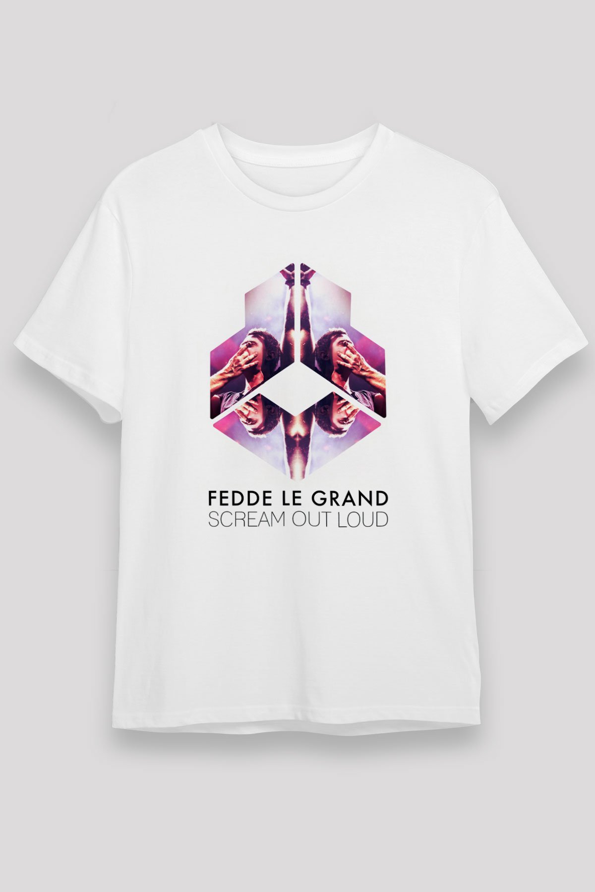 Fedde Le Grand White Unisex Tee - STREETWEAR