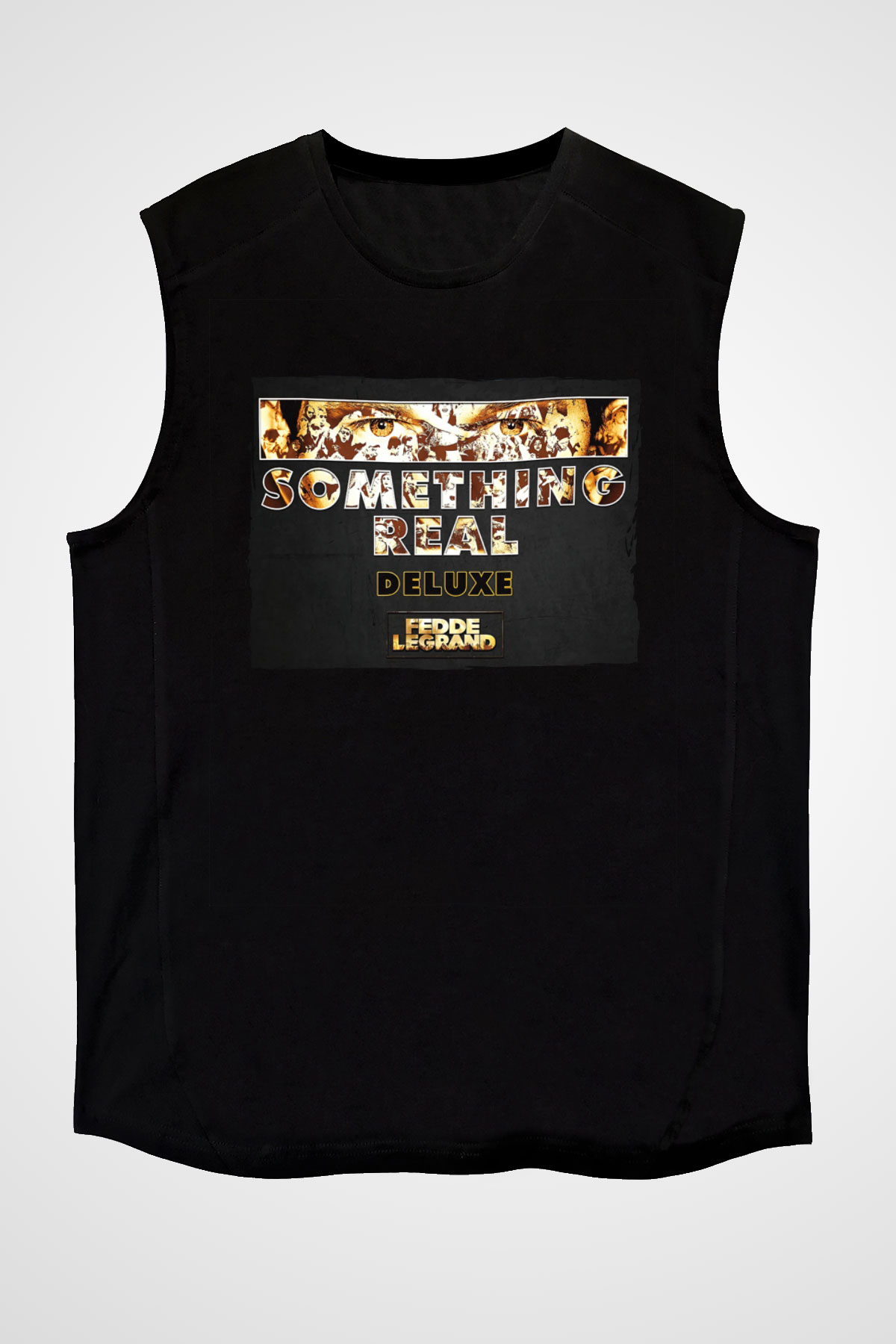 Fedde Le Grand Siyah Unisex Kolsuz Tişört