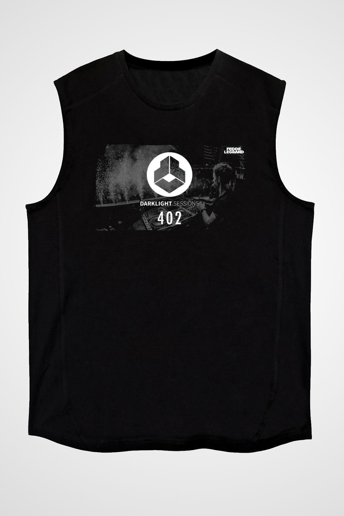 Fedde Le Grand Siyah Unisex Kolsuz Tişört