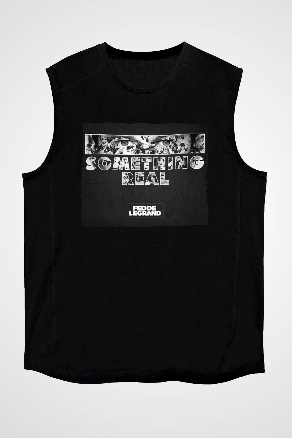 Fedde Le Grand Siyah Unisex Kolsuz Tişört