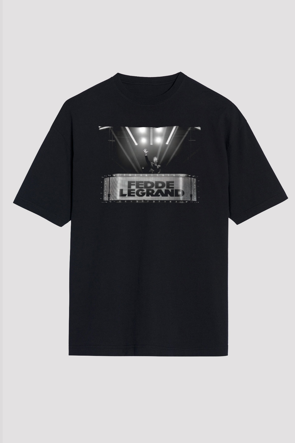 Fedde Le Grand Siyah Unisex Tişört T-Shirt - TişörtFabrikası