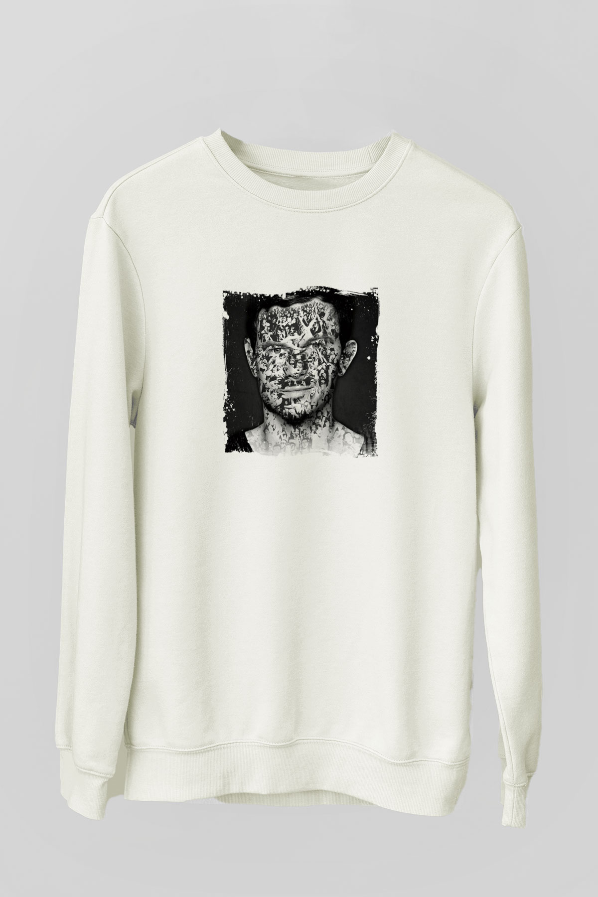 Fedde Le GrandBaskılı Beyaz Sweatshirt