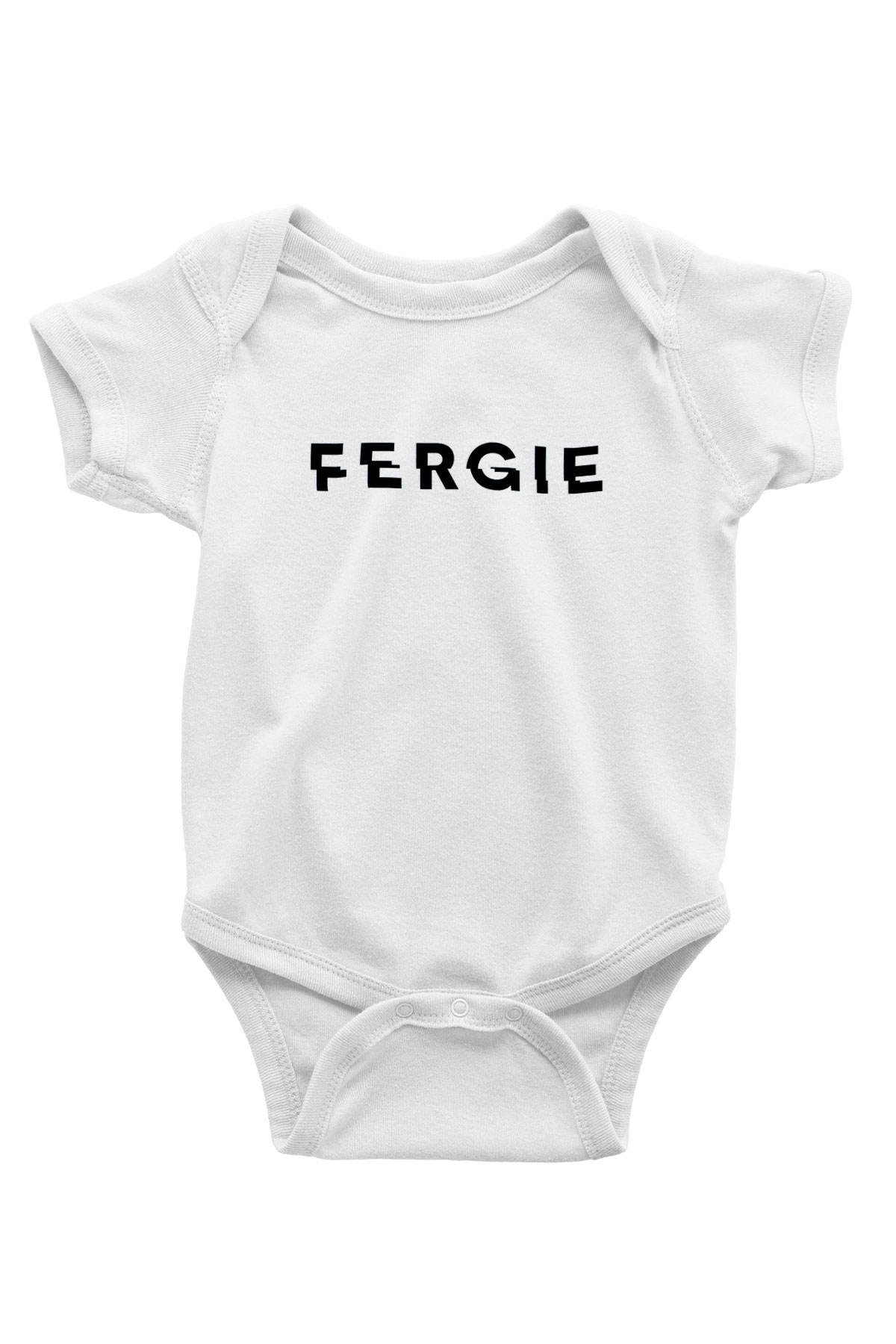 Fergie Beyaz Bebek Body - Zıbın