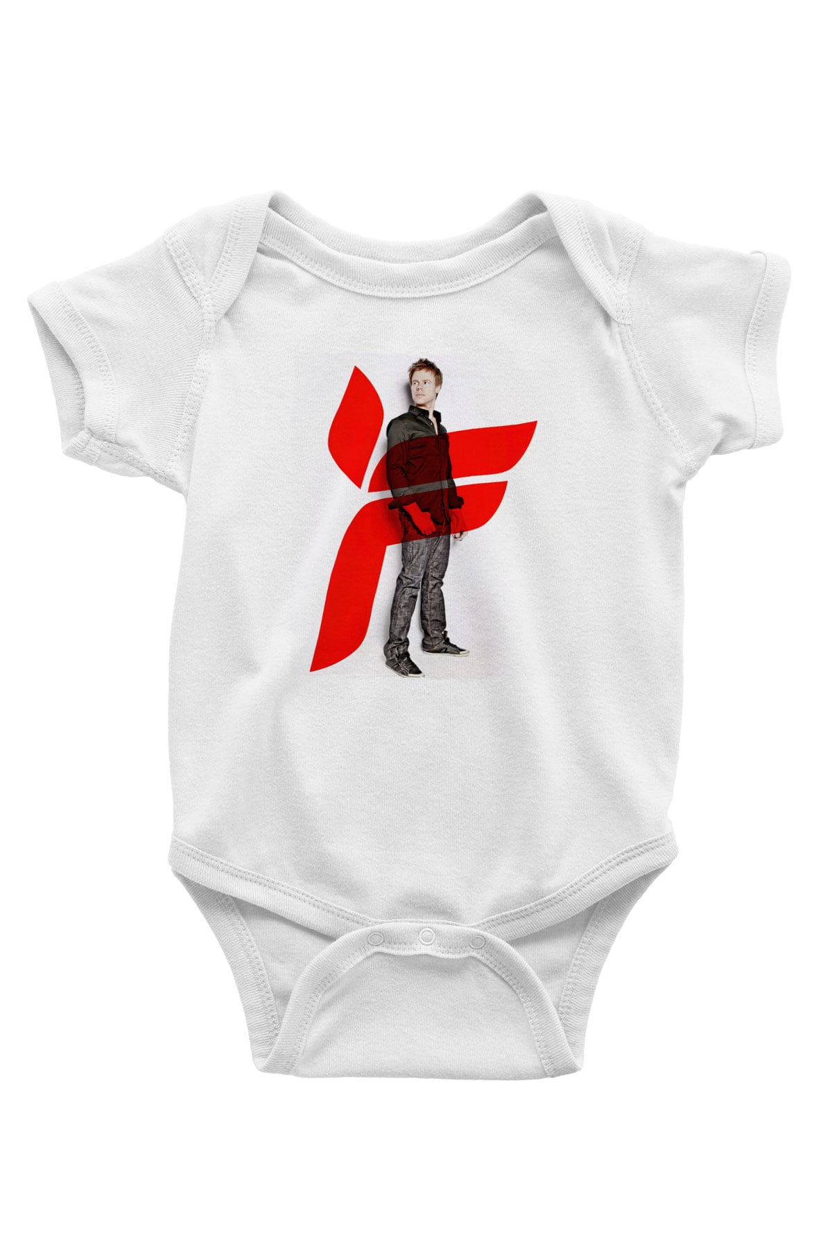 Ferry Corsten Beyaz Bebek Body - Zıbın
