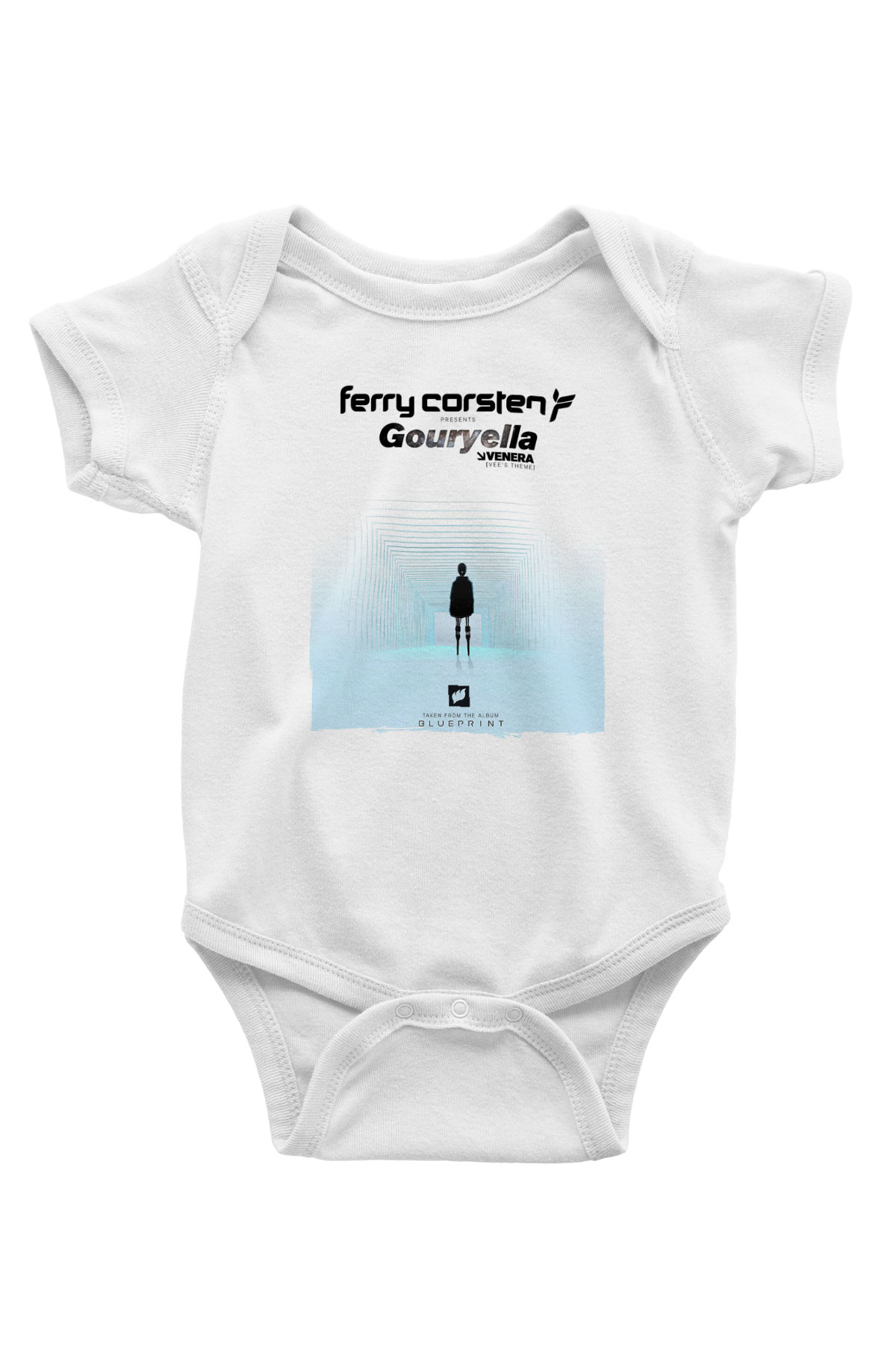 Ferry Corsten Beyaz Bebek Body - Zıbın