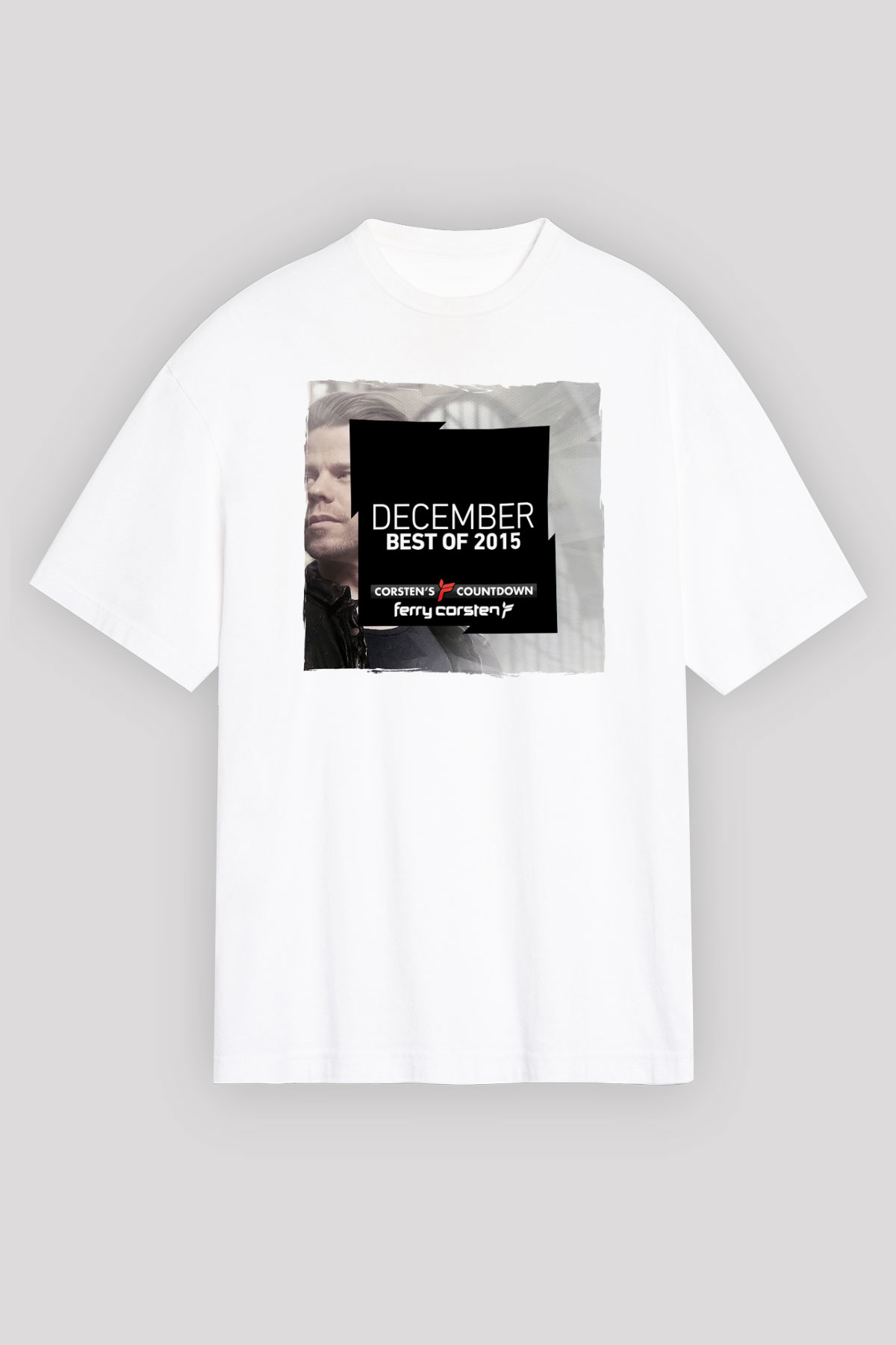 Ferry Corsten Beyaz Unisex Tişört T-Shirt - TişörtFabrikası